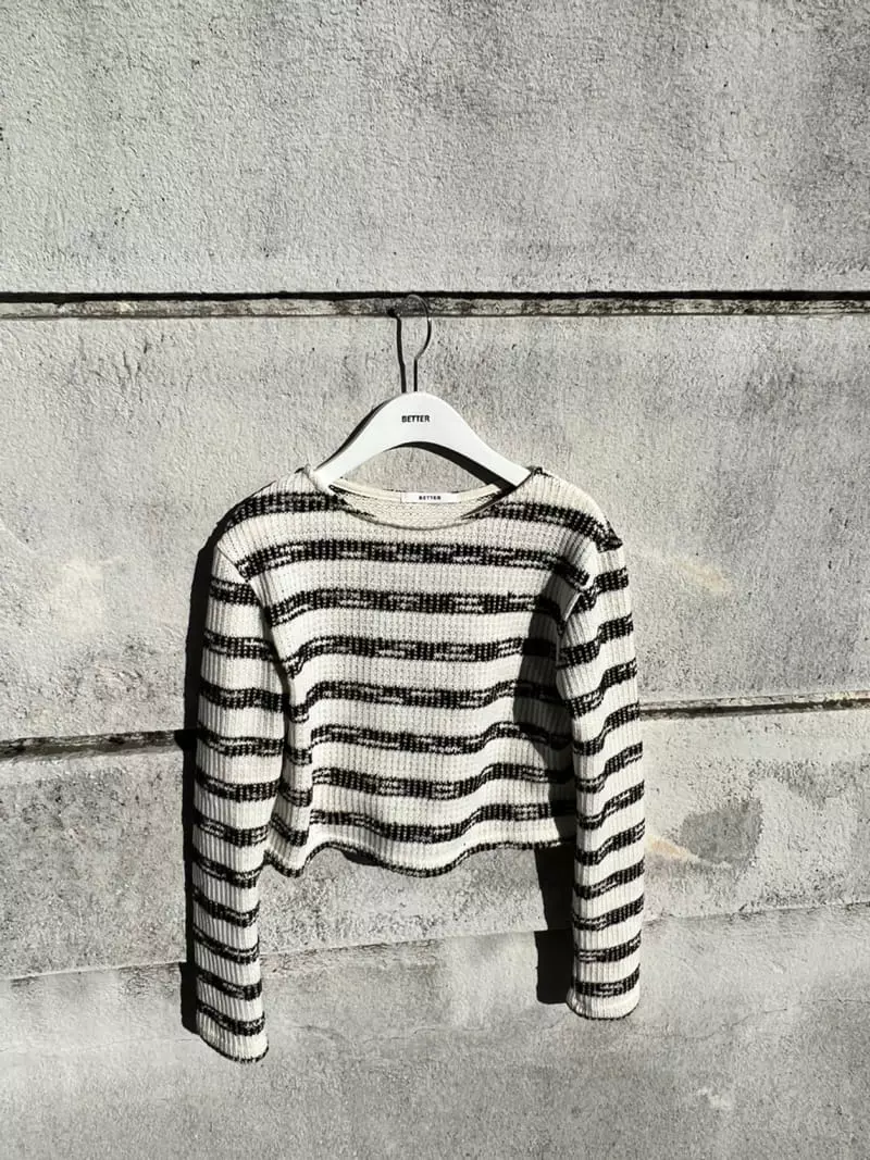 Better - Korean Women Fashion - #womensfashion - Niro Knit Tee - 2