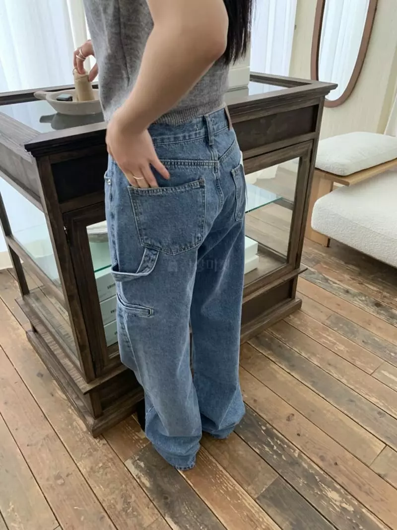 Better - Korean Women Fashion - #womensfashion - Pocket Fleece Jeans