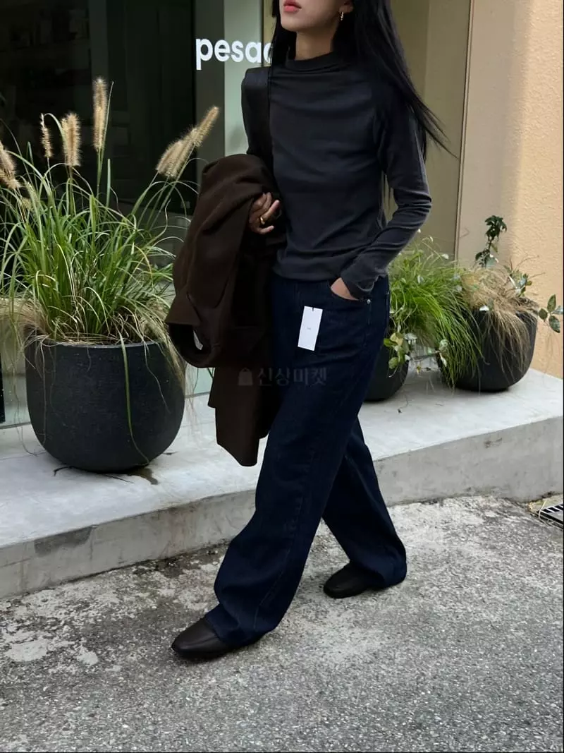 Better - Korean Women Fashion - #momslook - Crack Jeans - 4