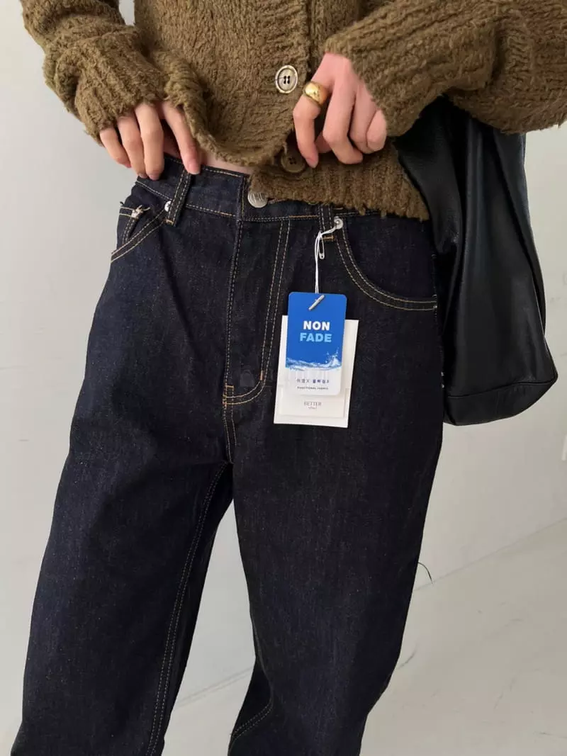 Better - Korean Women Fashion - #womensfashion - In Fleece Jeans - 8