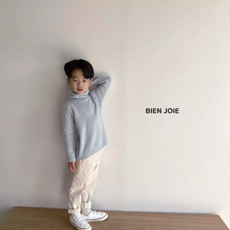 Bien Joie - Korean Children Fashion - #childofig - Blan Turtleneck Tee - 10