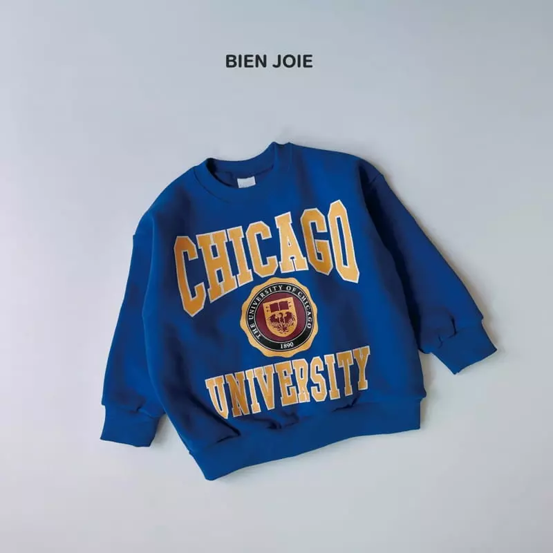 Bien Joie - Korean Children Fashion - #kidsshorts - Chicago Sweatshirt - 8