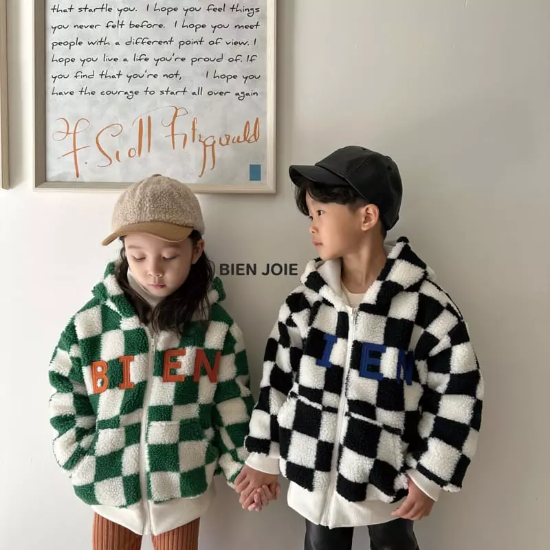 Bien Joie - Korean Children Fashion - #kidsstore - Bien Checker Jumper