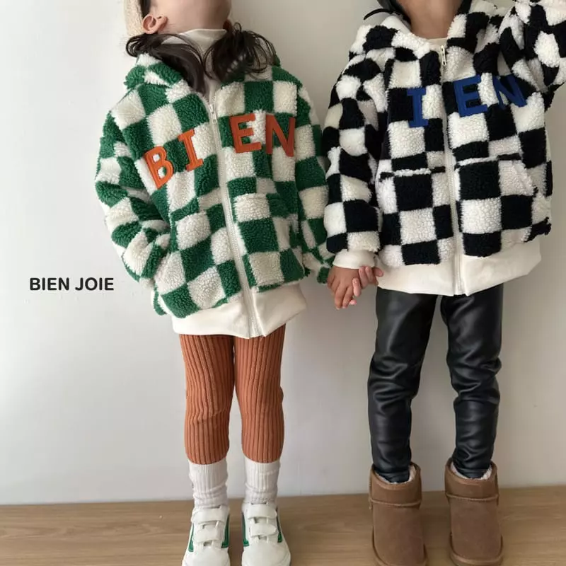 Bien Joie - Korean Children Fashion - #kidzfashiontrend - Bien Checker Jumper - 2