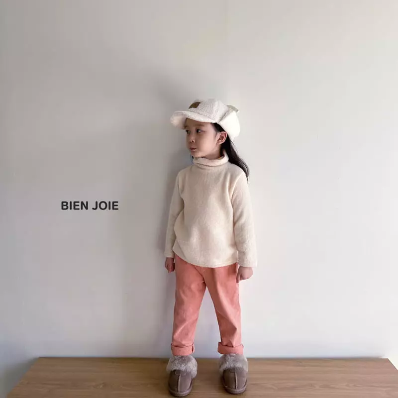 Bien Joie - Korean Children Fashion - #kidzfashiontrend - Blan Turtleneck Tee