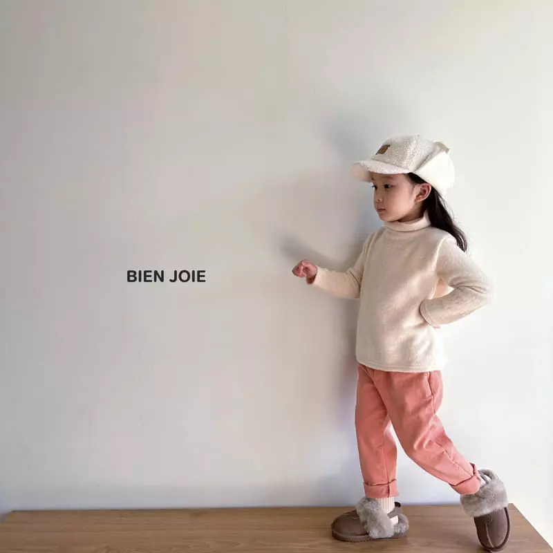 Bien Joie - Korean Children Fashion - #littlefashionista - Blan Turtleneck Tee - 3