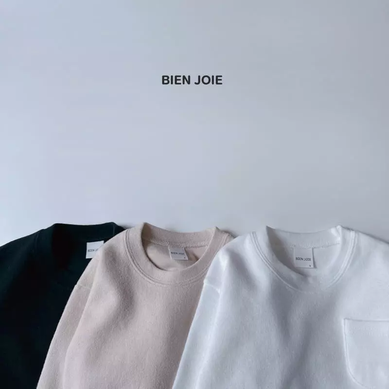 Bien Joie - Korean Children Fashion - #littlefashionista - Maroon Pocket Tee - 4