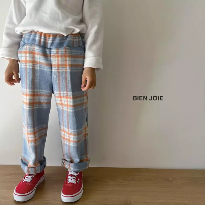 Bien Joie - Korean Children Fashion - #magicofchildhood - Lowen Check Pants