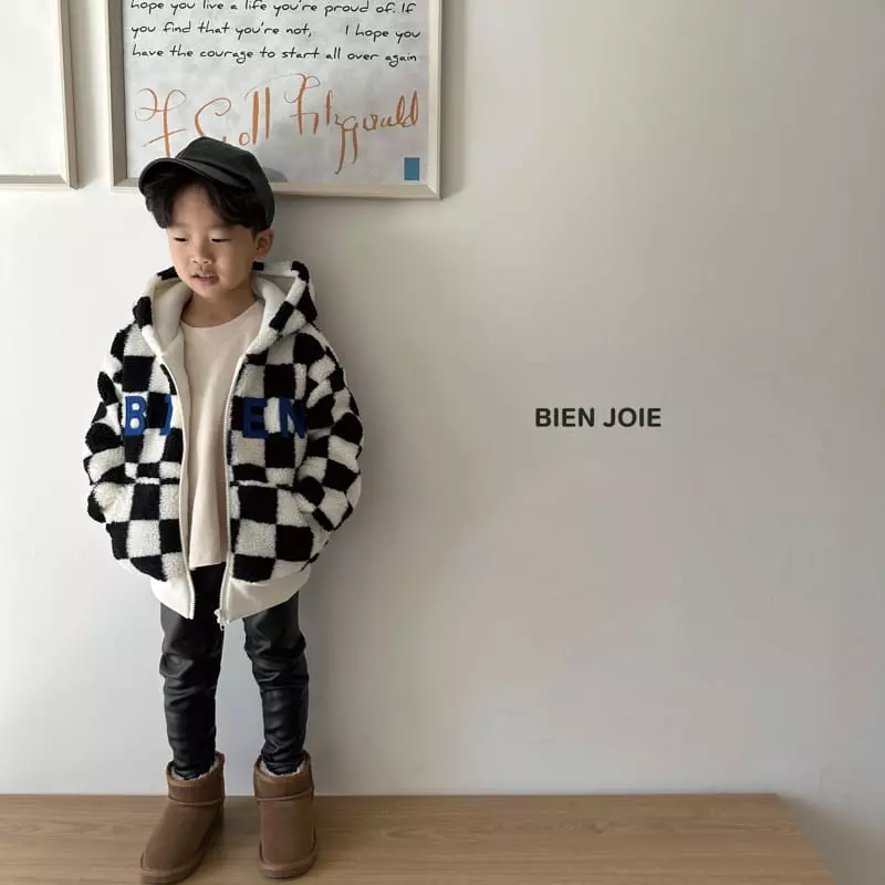Bien Joie - Korean Children Fashion - #minifashionista - Bien Checker Jumper - 6
