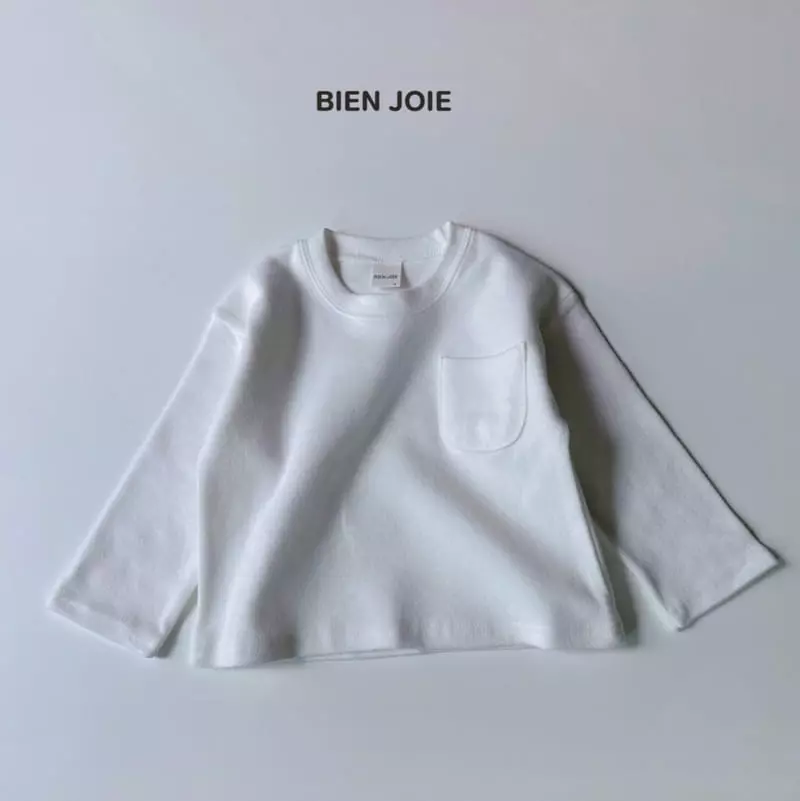 Bien Joie - Korean Children Fashion - #prettylittlegirls - Maroon Pocket Tee - 6