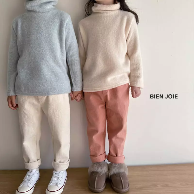 Bien Joie - Korean Children Fashion - #prettylittlegirls - Blan Turtleneck Tee - 6