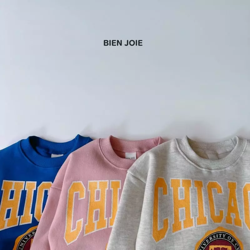 Bien Joie - Korean Children Fashion - #stylishchildhood - Chicago Sweatshirt - 2