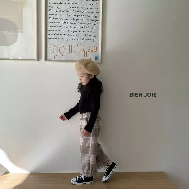 Bien Joie - Korean Children Fashion - #stylishchildhood - Lowen Check Pants - 6