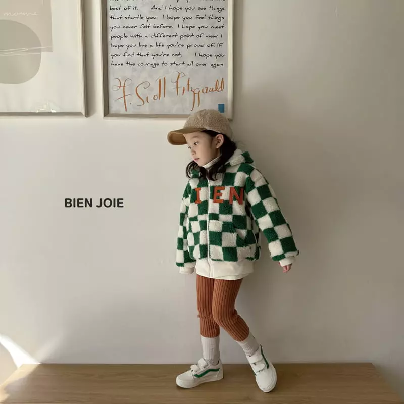 Bien Joie - Korean Children Fashion - #stylishchildhood - Bien Checker Jumper - 10