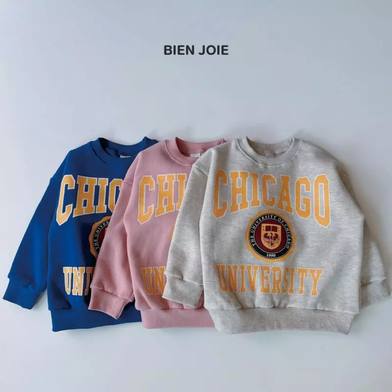 Bien Joie - Korean Children Fashion - #toddlerclothing - Chicago Sweatshirt