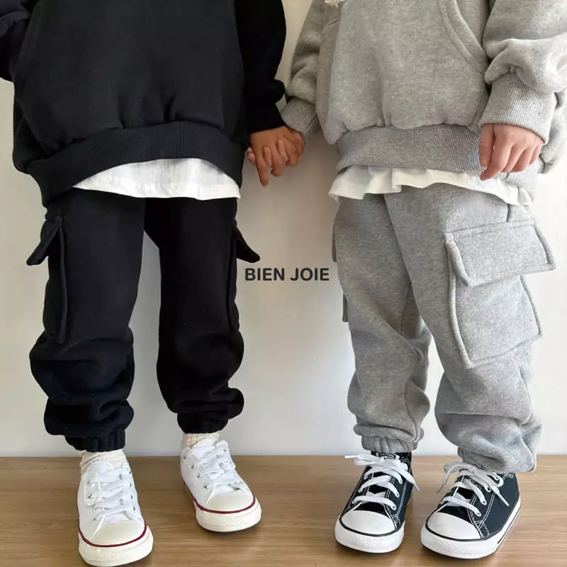 Bien Joie - Korean Children Fashion - #toddlerclothing - Berry Cargo Pants - 7