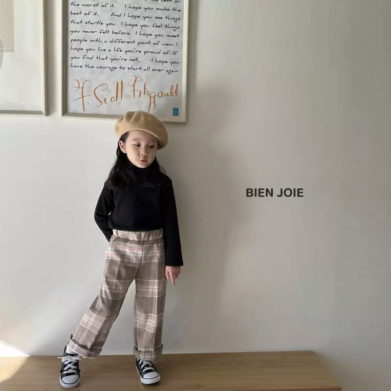 Bien Joie - Korean Children Fashion - #toddlerclothing - Lowen Check Pants - 5
