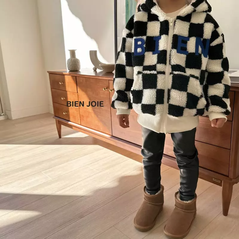Bien Joie - Korean Children Fashion - #toddlerclothing - Bien Checker Jumper - 9