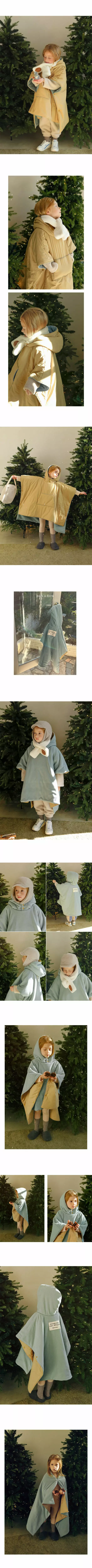 Bien a Bien - Korean Children Fashion - #Kfashion4kids - Opole Cape - 3