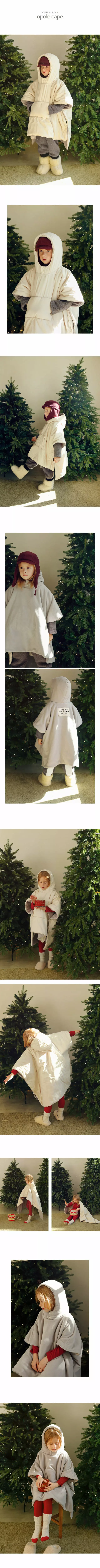 Bien a Bien - Korean Children Fashion - #kidzfashiontrend - Opole Cape - 2