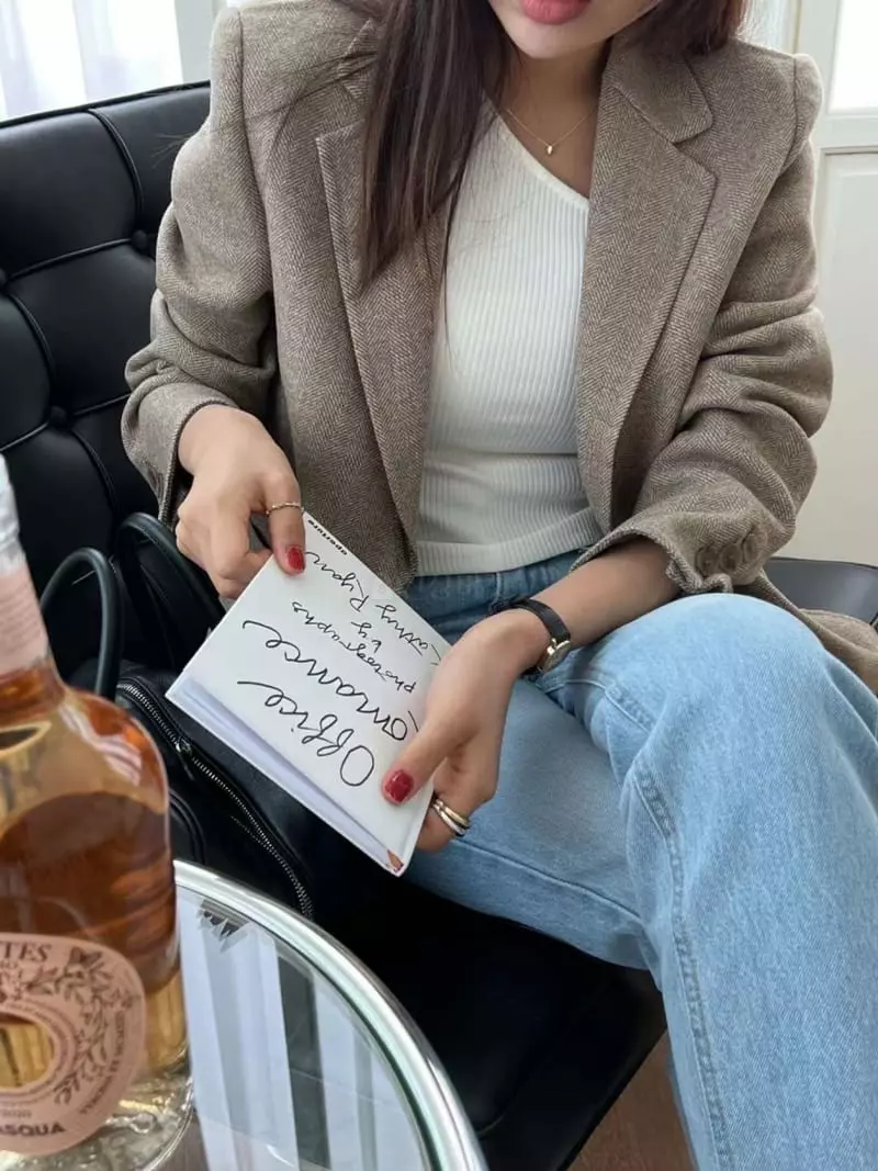 Binus - Korean Women Fashion - #thelittlethings - Hand Nil Jacket - 4