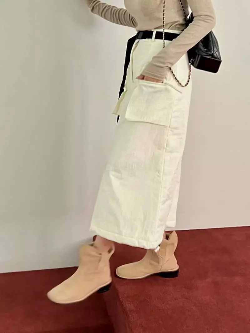 Binus - Korean Women Fashion - #momslook - Pra Skirt - 5