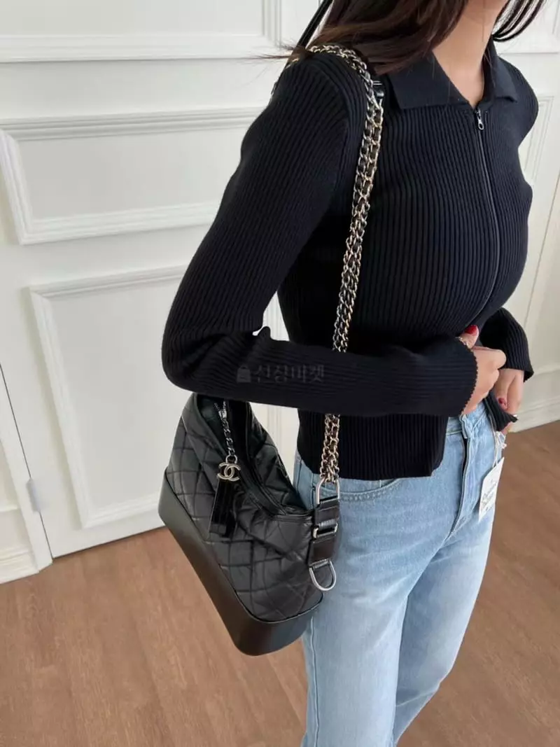 Binus - Korean Women Fashion - #momslook - Zipper Cardigan - 3