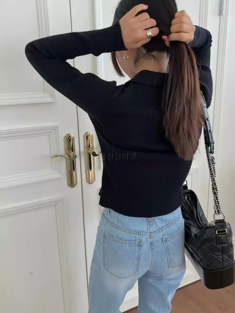 Binus - Korean Women Fashion - #momslook - Zipper Cardigan - 5