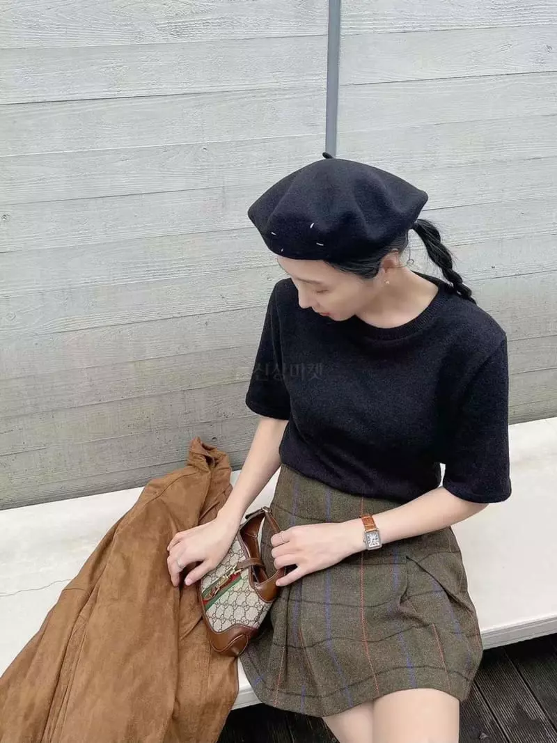 Binus - Korean Women Fashion - #momslook - Uni Tee - 2