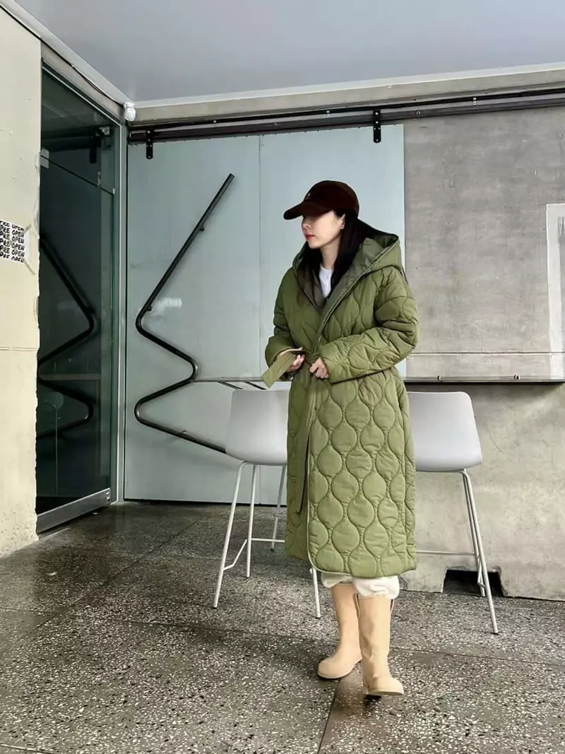 Binus - Korean Women Fashion - #momslook - Quilting Jumper - 10