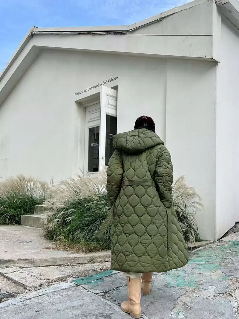 Binus - Korean Women Fashion - #momslook - Quilting Jumper - 2