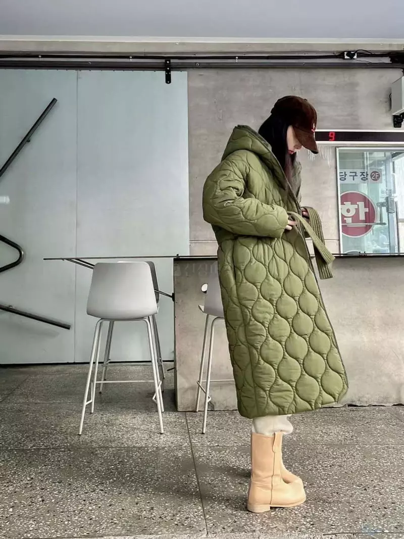 Binus - Korean Women Fashion - #womensfashion - Quilting Jumper - 4
