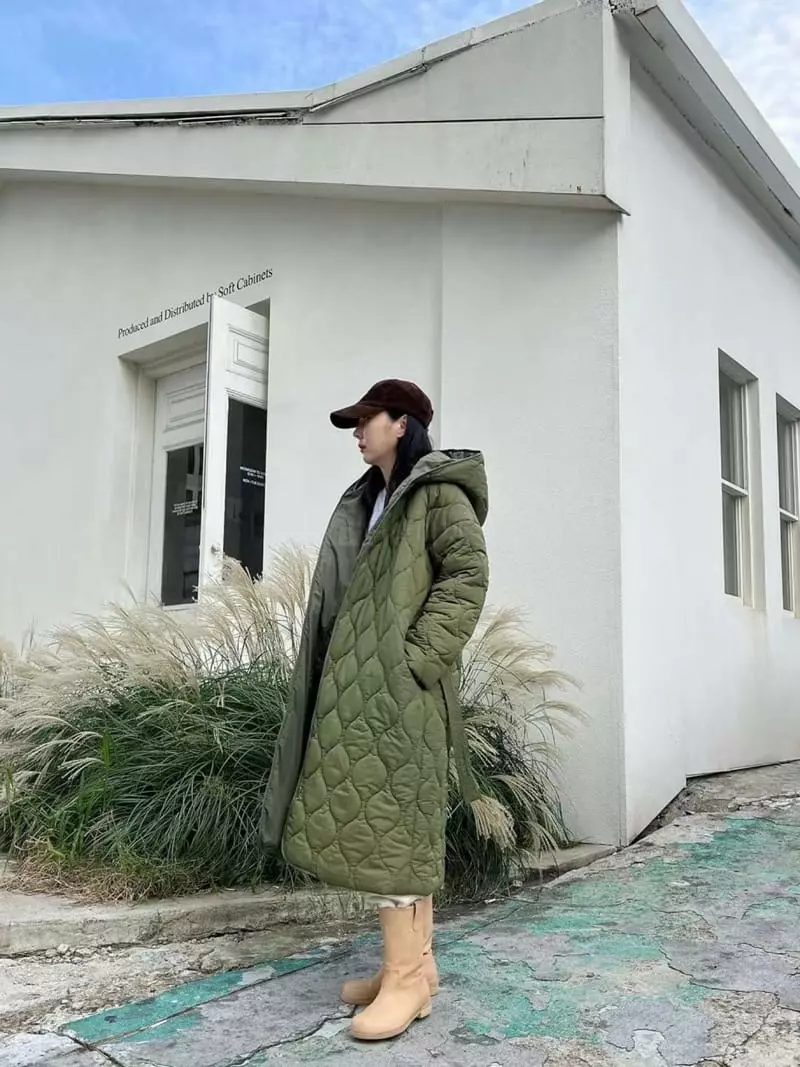 Binus - Korean Women Fashion - #momslook - Quilting Jumper - 8