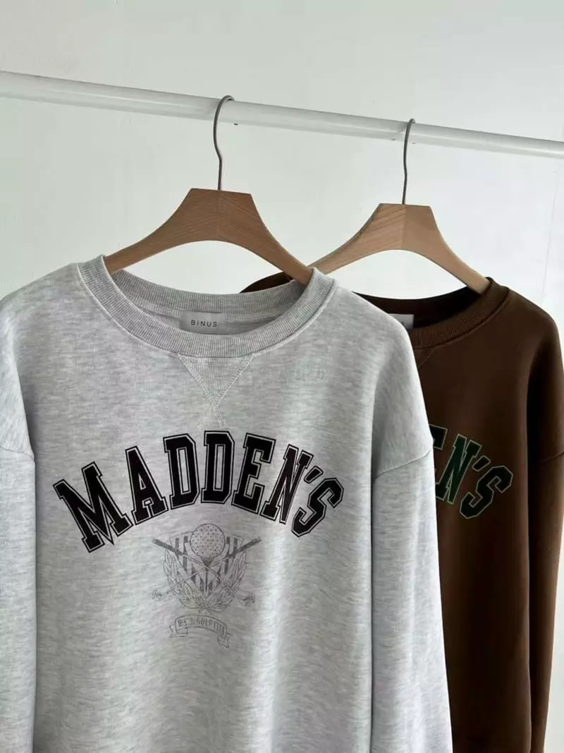 Binus - Korean Women Fashion - #momslook - Golf Sweatshirt - 11