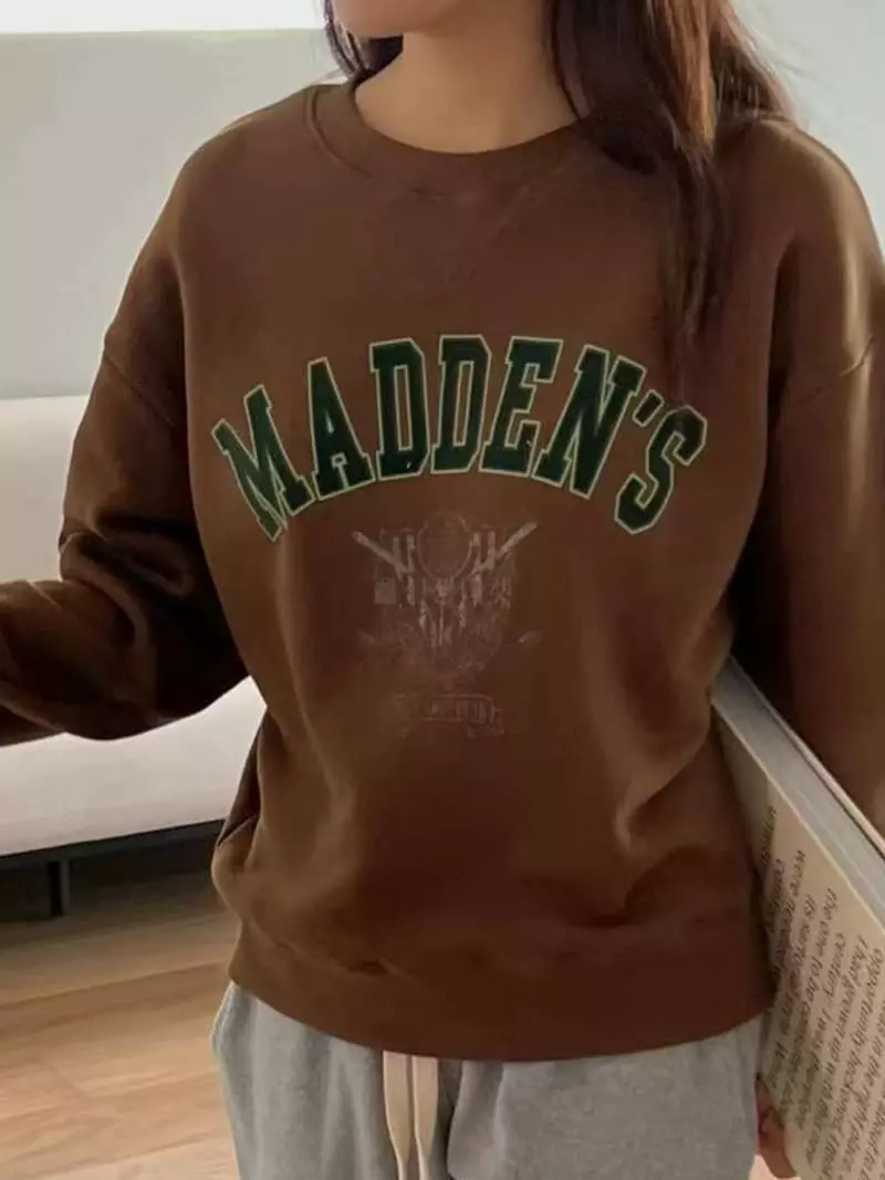 Binus - Korean Women Fashion - #momslook - Golf Sweatshirt - 8