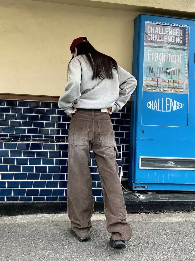 Binus - Korean Women Fashion - #momslook - Rib Pants - 10