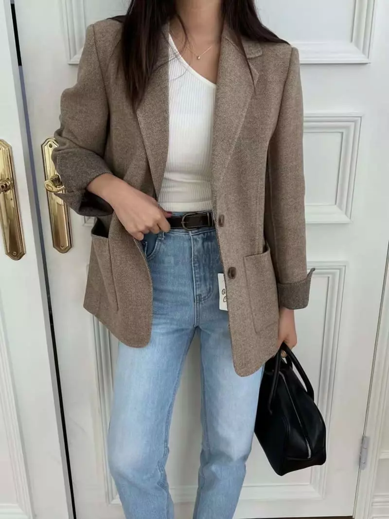Binus - Korean Women Fashion - #thelittlethings - Hand Nil Jacket - 3
