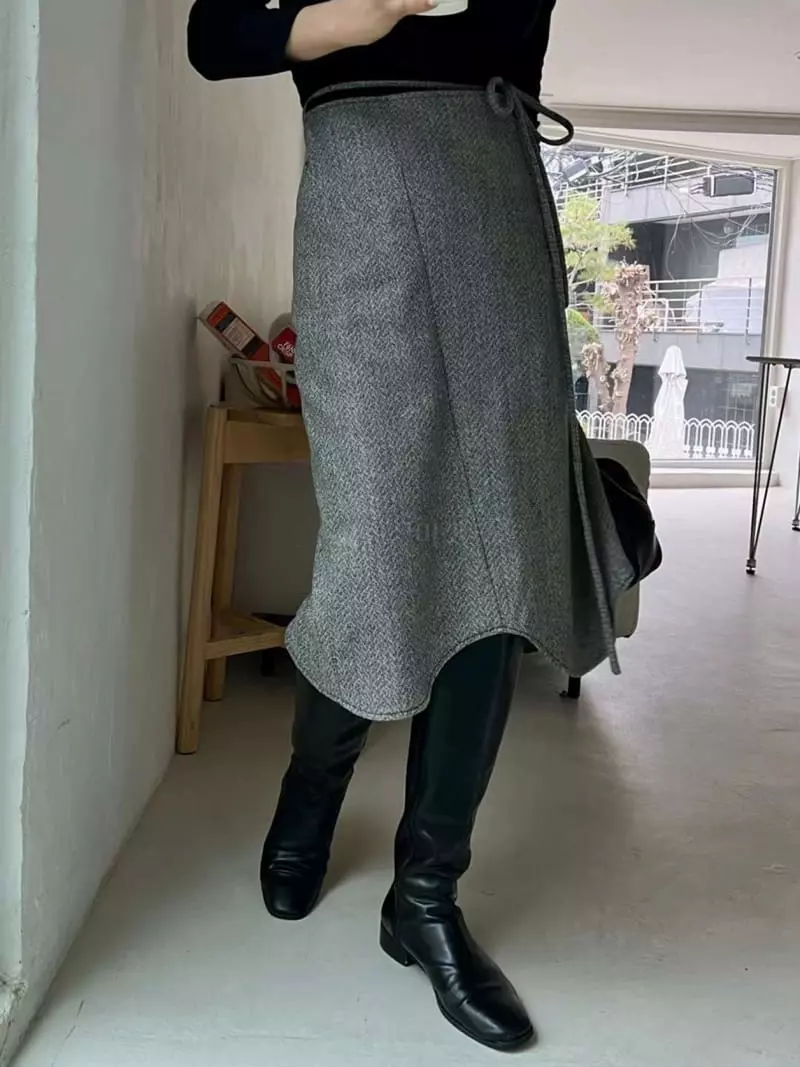 Binus - Korean Women Fashion - #womensfashion - Wave Skirt - 10