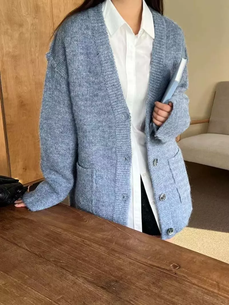 Binus - Korean Women Fashion - #womensfashion - Over Cardigan - 3