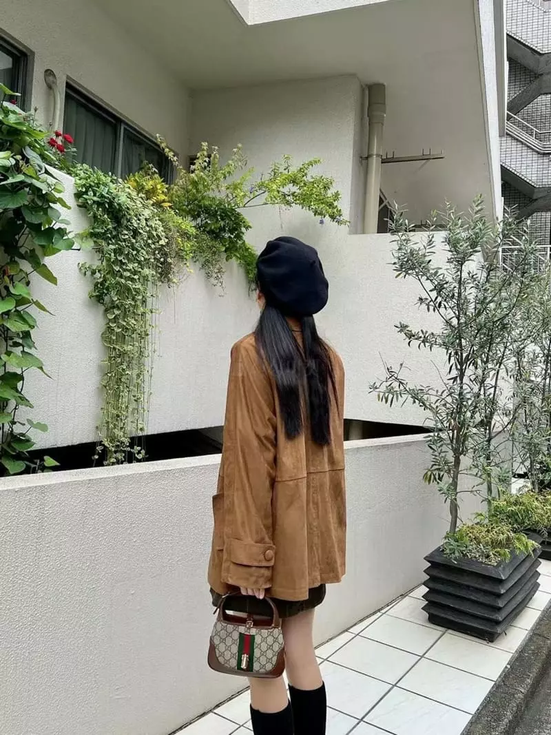 Binus - Korean Women Fashion - #womensfashion - Suede Jacket - 2