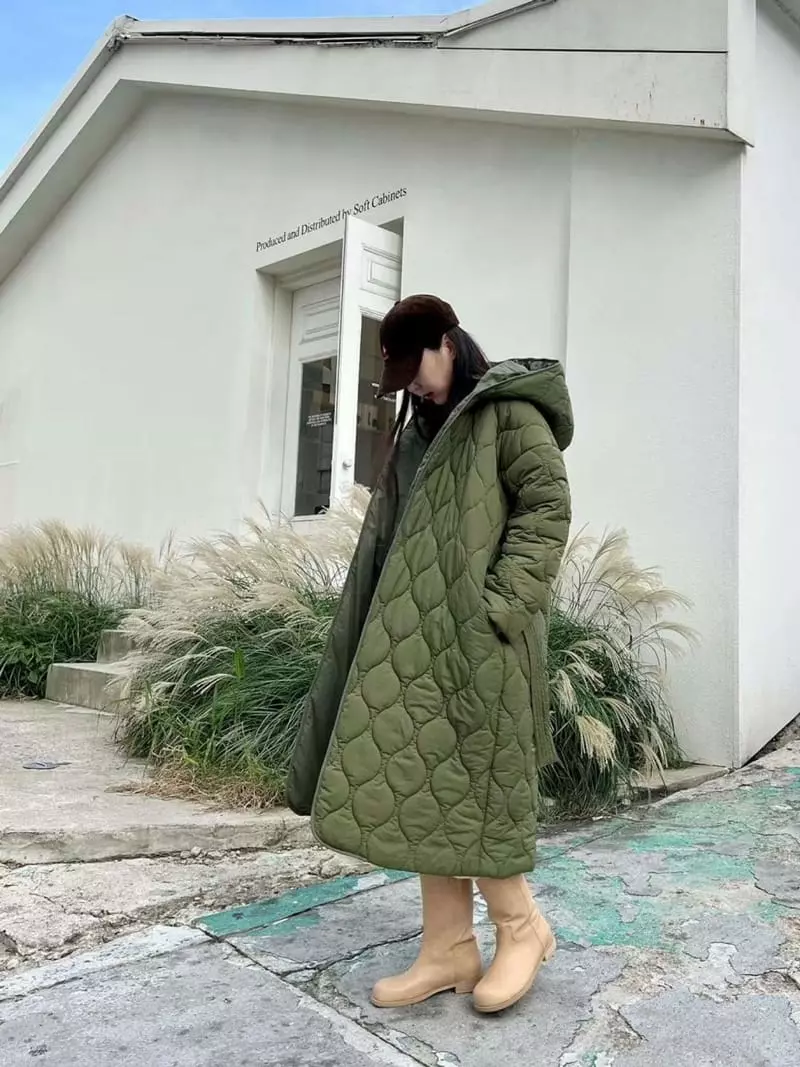 Binus - Korean Women Fashion - #womensfashion - Quilting Jumper - 5