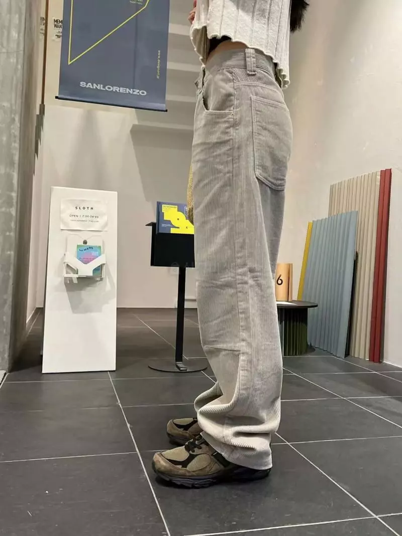 Binus - Korean Women Fashion - #womensfashion - Rib Pants - 2