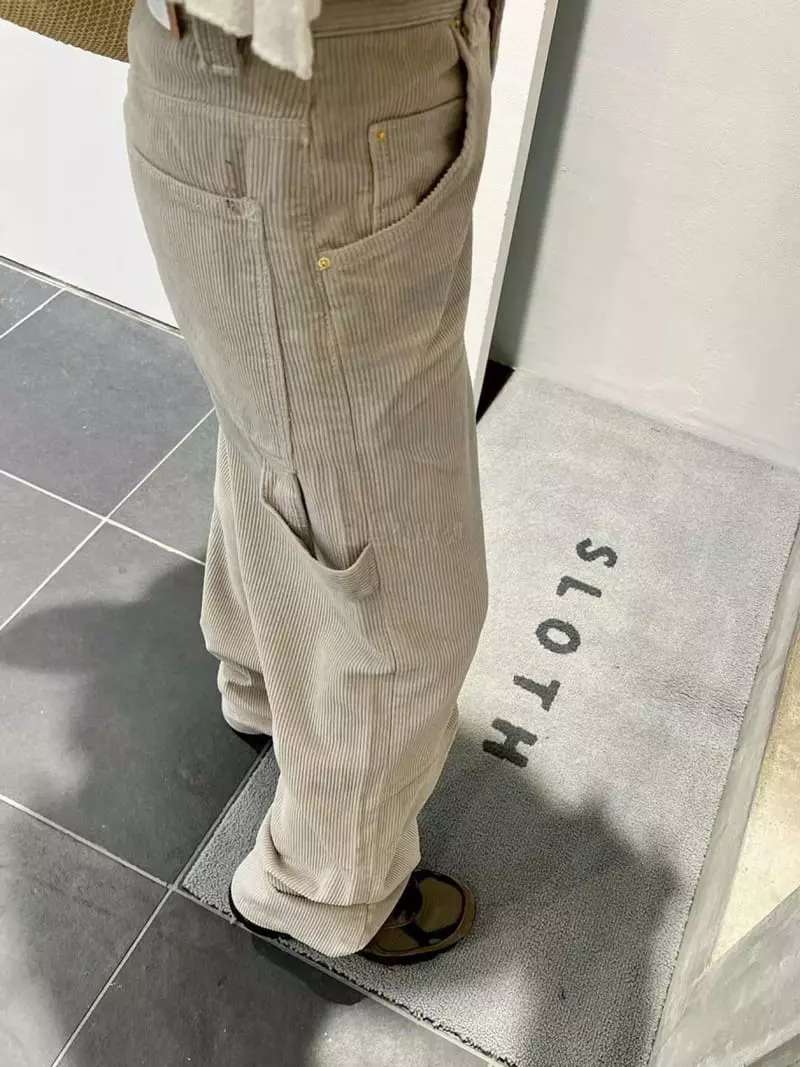 Binus - Korean Women Fashion - #momslook - Rib Pants - 4