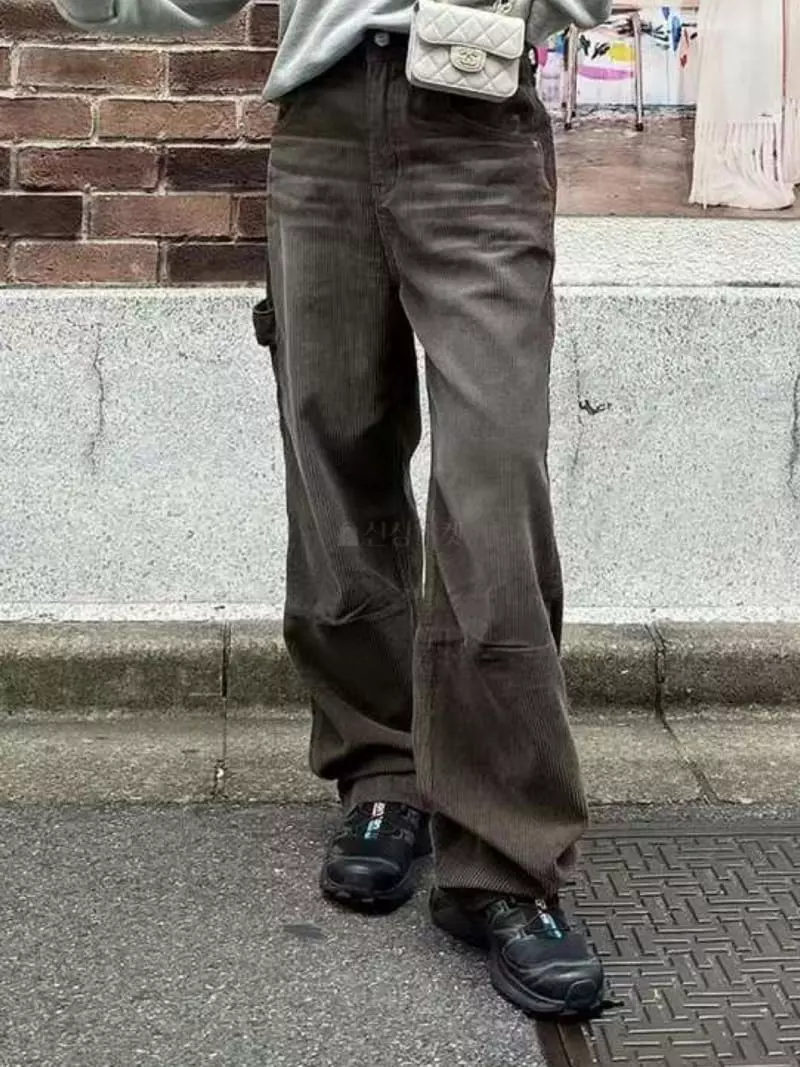 Binus - Korean Women Fashion - #womensfashion - Rib Pants - 8