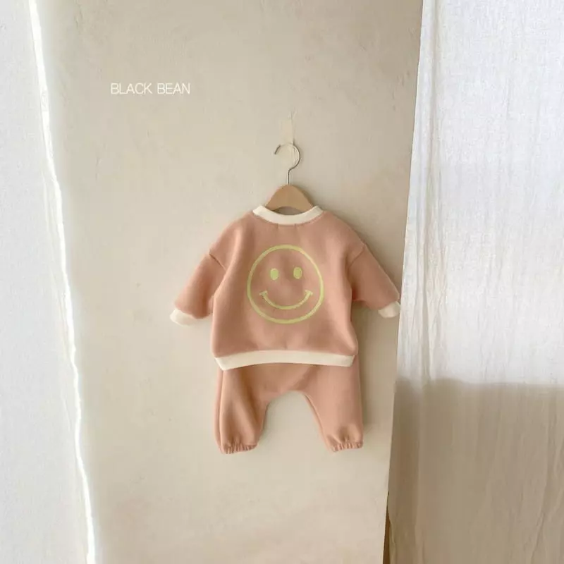 Black Bean - Korean Baby Fashion - #babyboutique - Marlang Fleece Bebe Set - 6