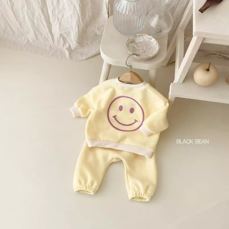 Black Bean - Korean Baby Fashion - #babywear - Marlang Fleece Bebe Set - 4