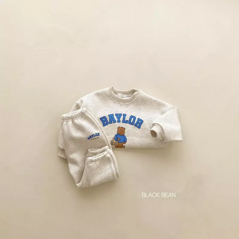 Black Bean - Korean Children Fashion - #discoveringself - Burnie Top Bottom Set - 5