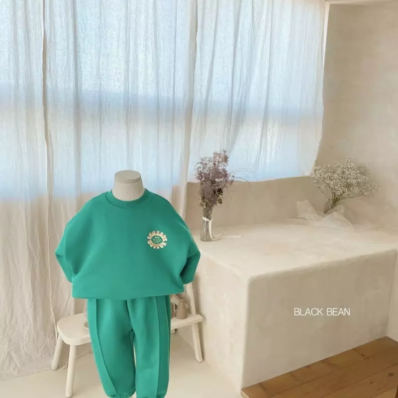Black Bean - Korean Children Fashion - #discoveringself - Moto Fleece Top Bottom Set - 3
