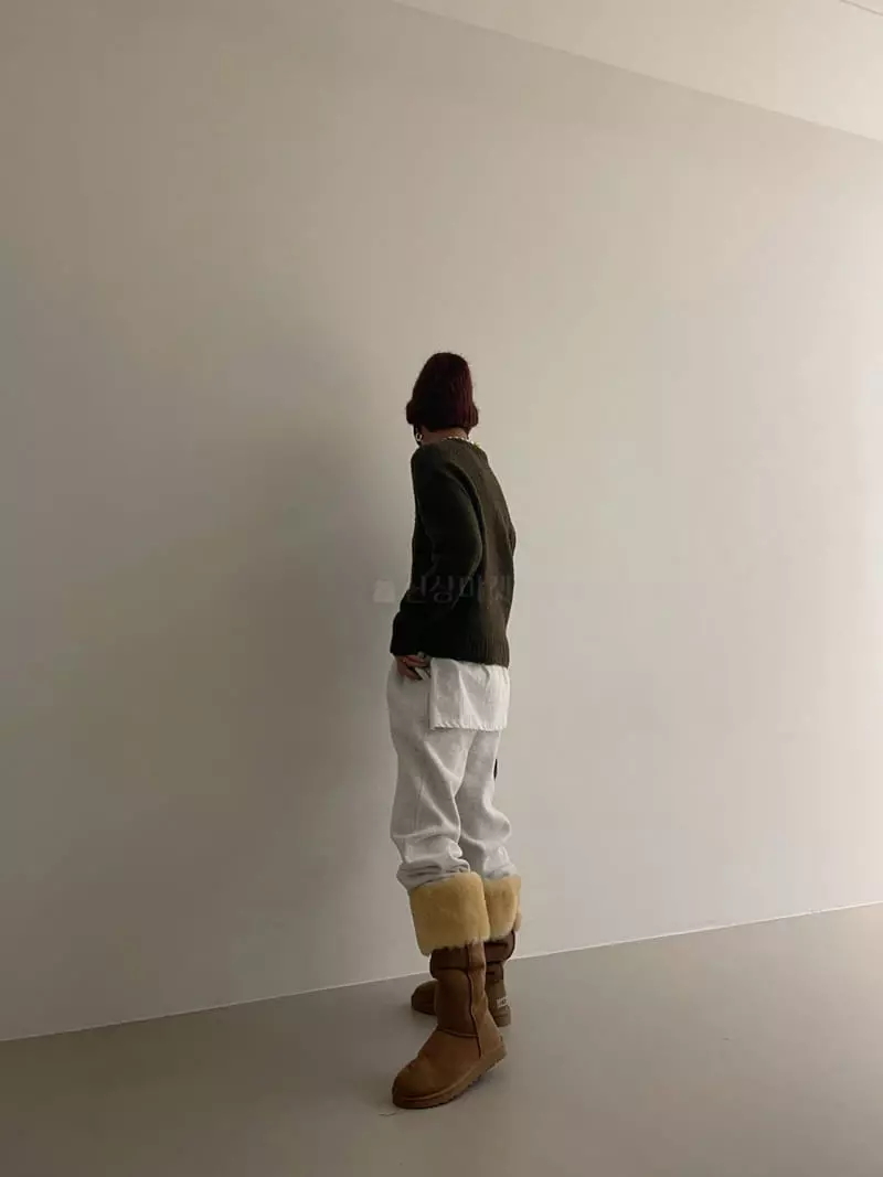 Black Fuchsia - Korean Women Fashion - #momslook - Boy Fit Pants - 12