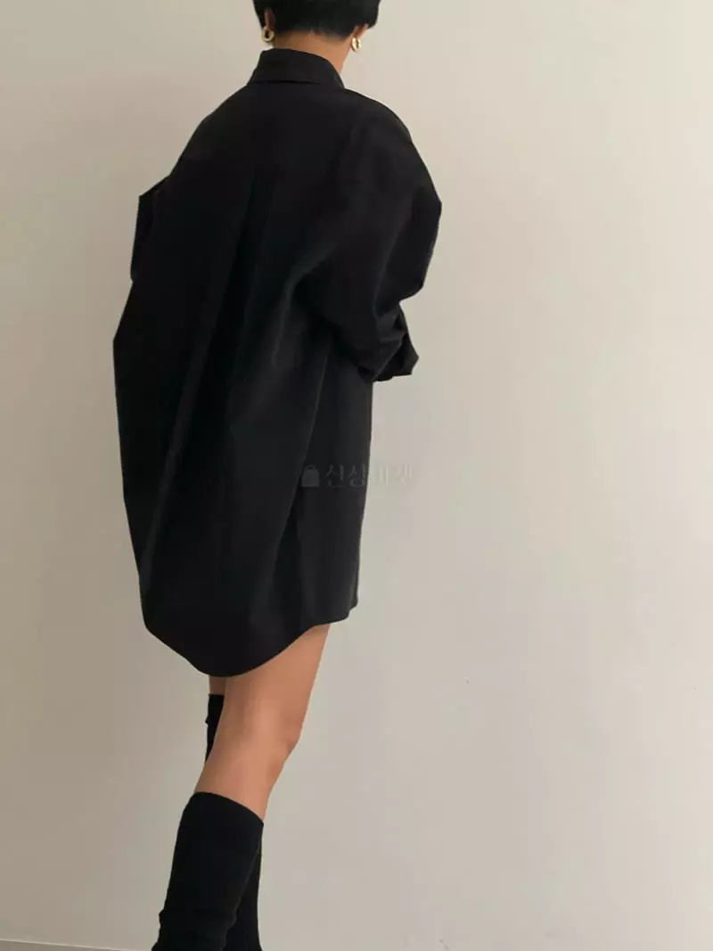 Black Fuchsia - Korean Women Fashion - #pursuepretty - Gogo Gak Shirt - 4